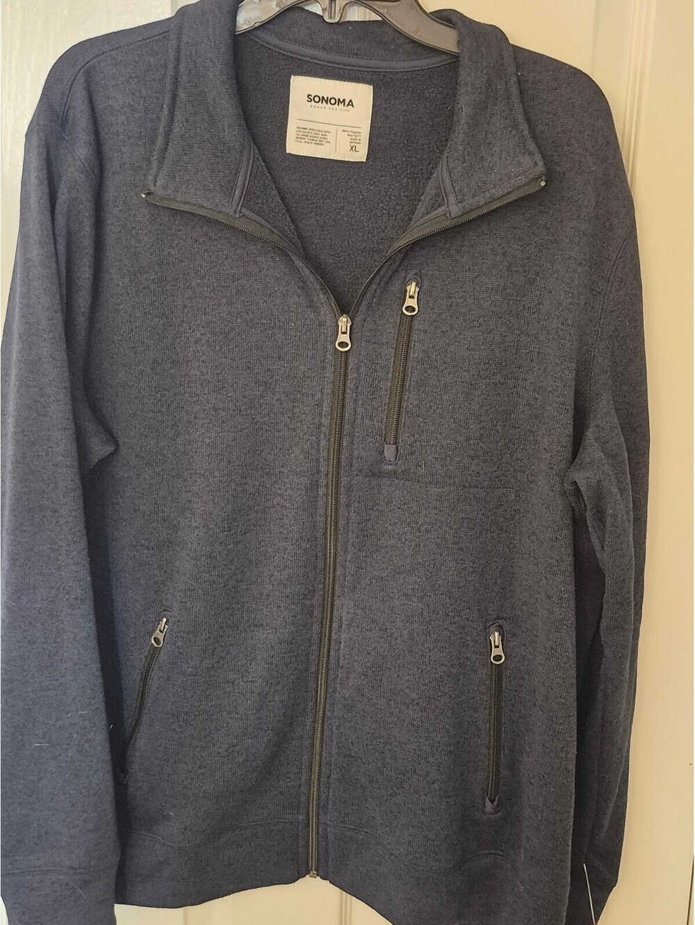Men's Sonoma Goods For Life Regular-Fit Full-Zip Sweater Fleece Jacket